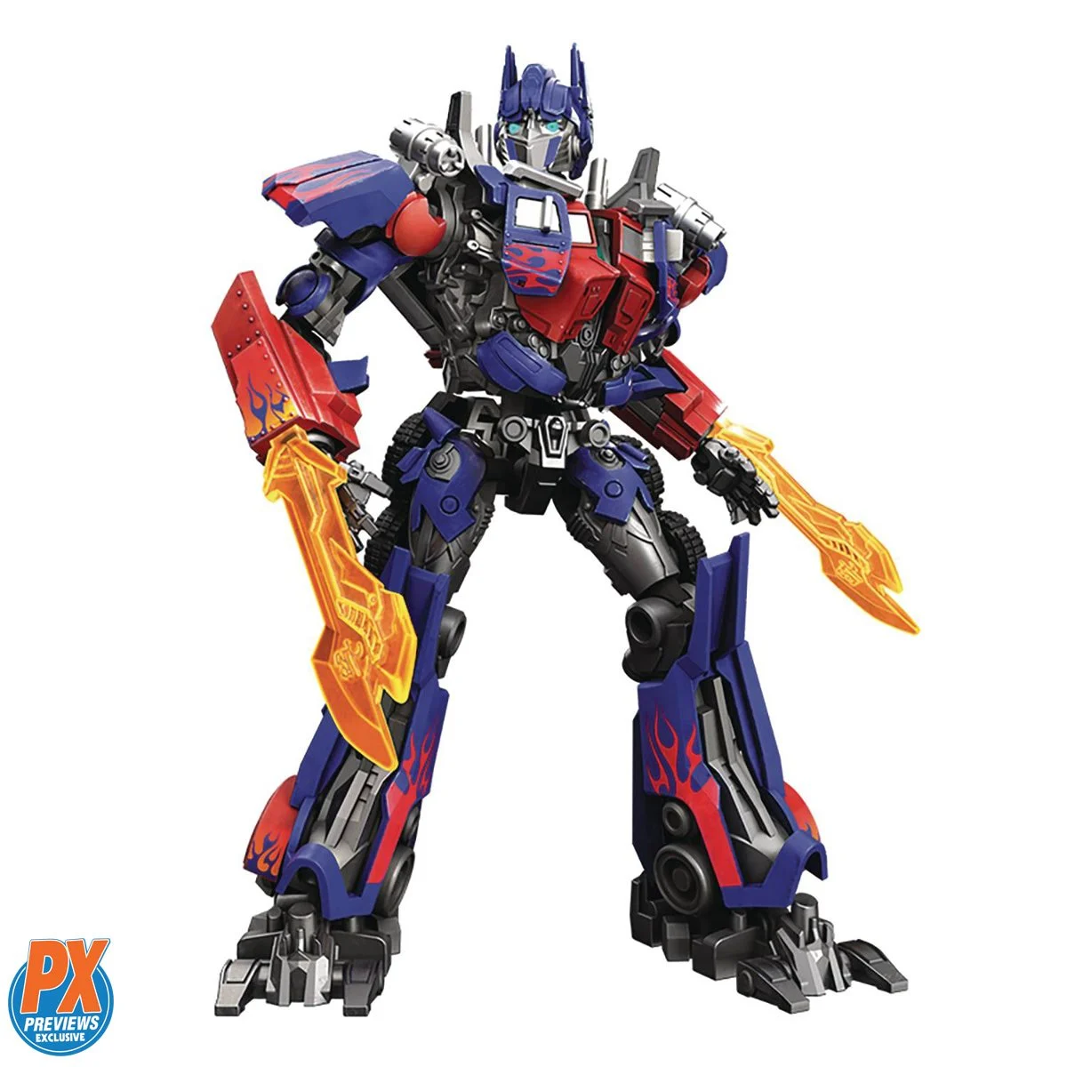 349925fa362e45daa39159353abb9fedxl Transformers Classic Class Optimus Prime 2007 Blokees Model Kit - Image 1